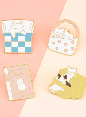 趣味生活合金通用居家猫咪饰品