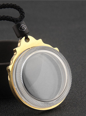 加厚透明可打开装佛牌擦擦盒吊坠