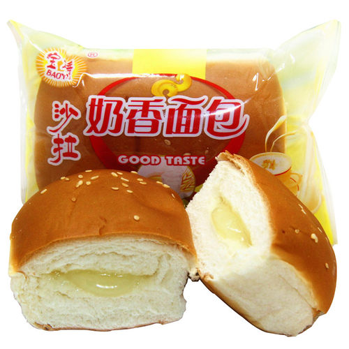 宝语沙拉奶香面包 整箱8斤老式网红豆食品奶油酱营养早餐夹心面包 - 图3