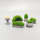 Garden manor small tree house scene model ornaments