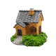 Garden manor small tree house scene model ornaments