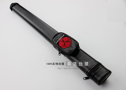 1/2台球杆桶 2孔两孔九球杆筒 球包 球套 - 图0