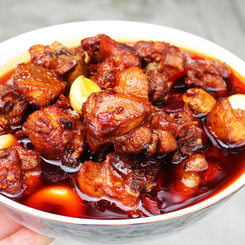 贵州特产辣子鸡贵阳息烽辣子鸡麻辣零食辣子鸡贵州名菜辣子鸡 - 图1