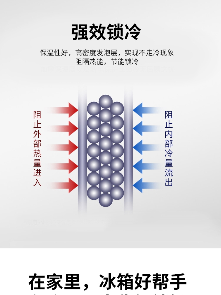 铭雪圆弧玻璃门卧式冰柜超市冰淇淋雪糕柜商用冷藏冷冻展示柜冰箱 - 图1