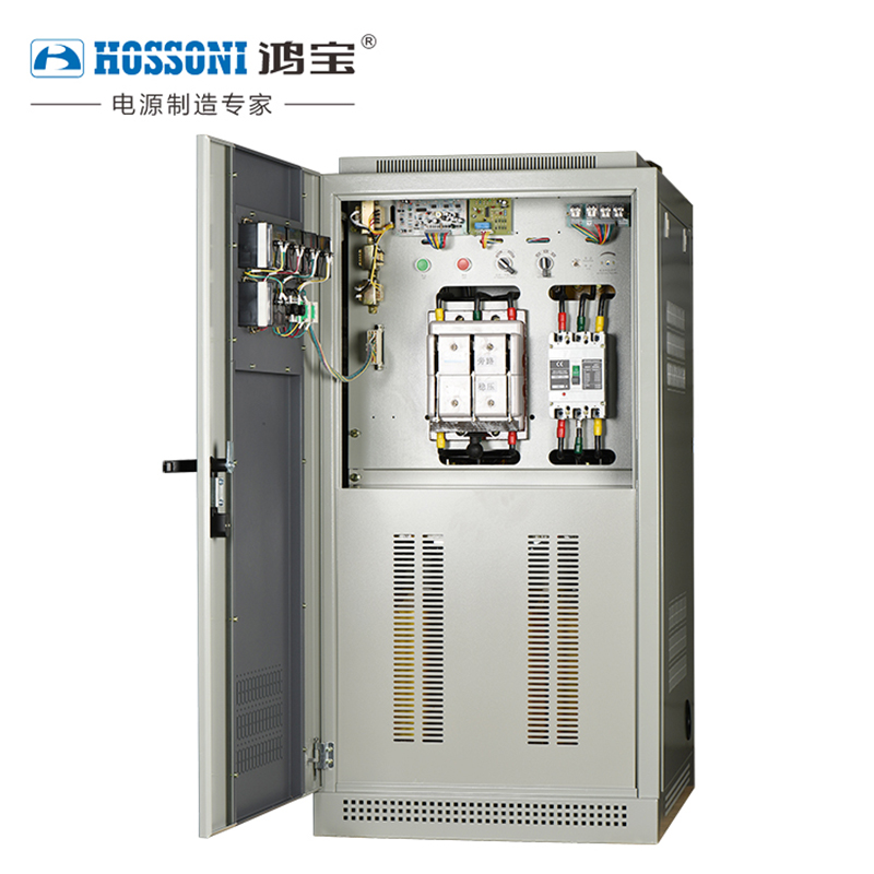 鸿宝稳压器SBW-120KVA/120KW三相大功率380V全自动补偿式稳压电源 - 图0