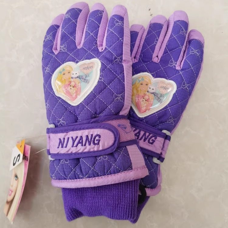 儿童滑雪手套卡通男孩女孩手套防风保暖防水保暖手套户外骑行手套,淘宝优惠券,粉丝福利购,淘宝优惠卷