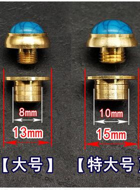 红松石鼻烟壶铜盖酒壶嘴老斌小店