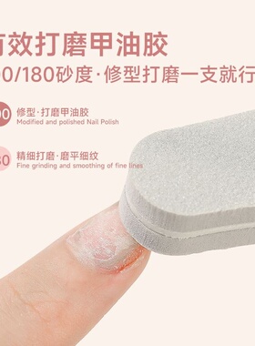 美甲工具打磨条指指甲搓条美甲店专用海绵抛修型纱条抛光条