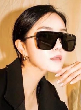 SLP大框黑超太阳眼镜个性一片式连体墨镜小红书网红同款显瘦SL364