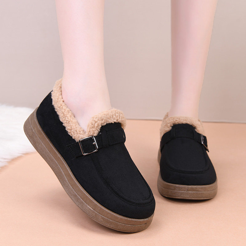 2025冬季新款加绒保暖妈妈棉鞋老北京布鞋女鞋防滑加厚雪地靴女款,淘宝优惠券,粉丝福利购,淘宝优惠卷