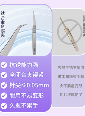 中国镊子钛合金无磁细胞夹不生锈