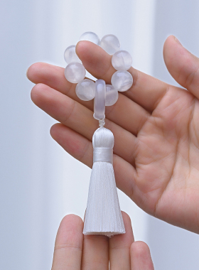 简修行阿富汗玉手捻手机链挂件