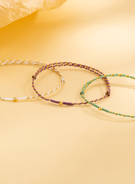 方奶奶极细手链女新款超细手绳