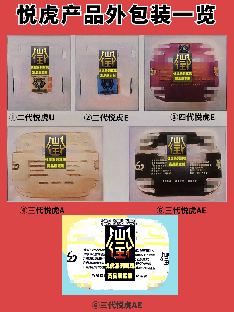 悦虎1562F洛达五代Pro2华强北蓝牙耳机顶配降噪二三四5代1562E/U,淘宝优惠券,粉丝福利购,淘宝优惠卷