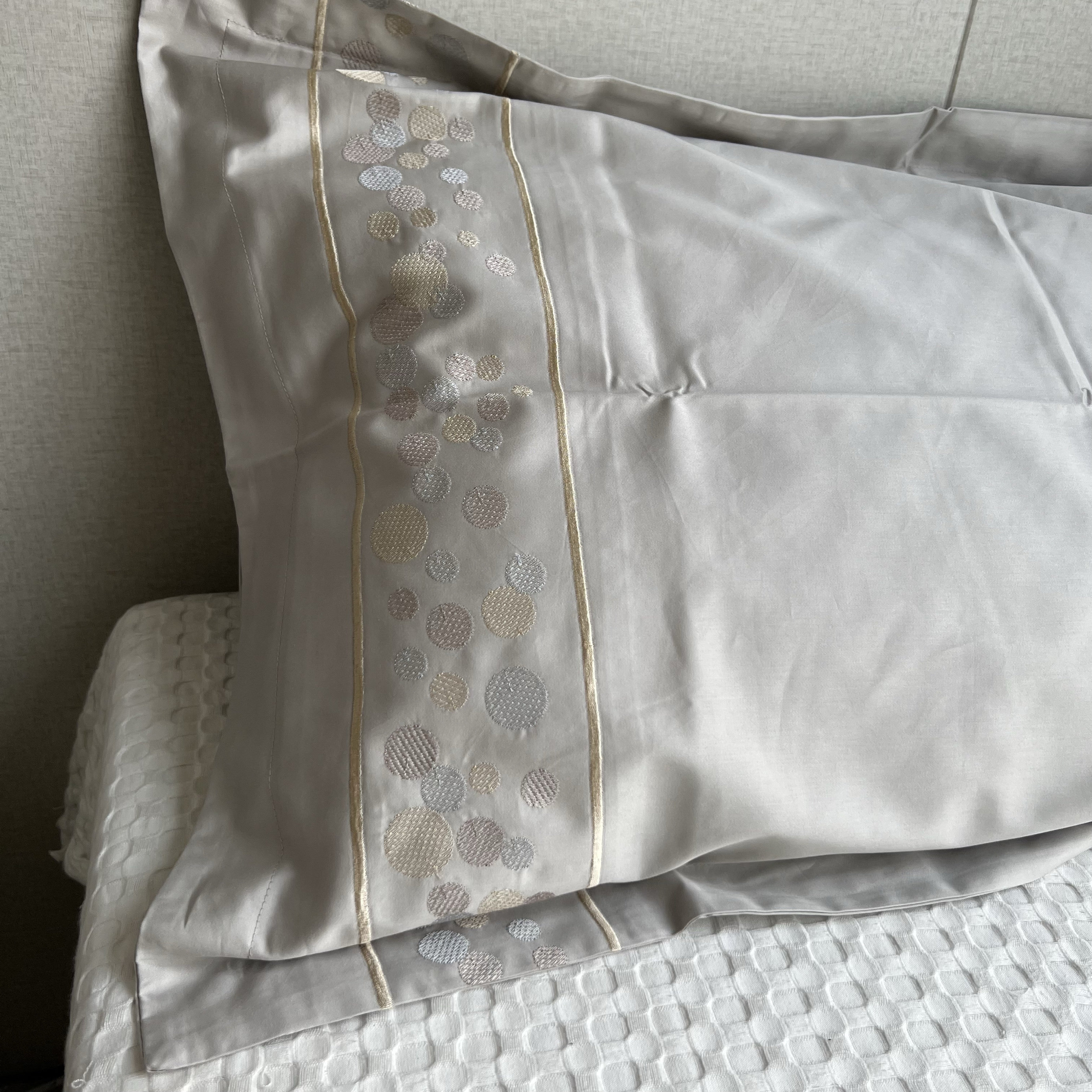 高级感！外贸出口100支全棉刺绣花四件套纯棉贡缎床上用品4件套,淘宝优惠券,粉丝福利购,淘宝优惠卷