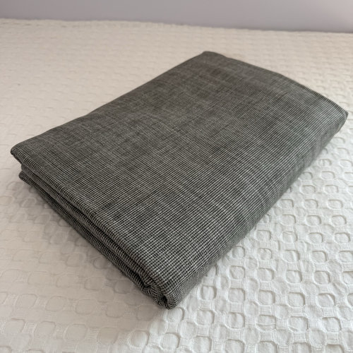 加厚款！55%亚麻 45%棉！外贸棉麻床单单件印花肌理纹双人睡单 - 图0