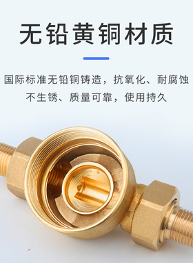 全铜全屋反冲洗前置过滤器