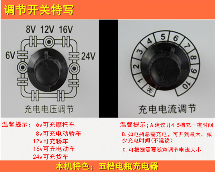 纯铜汽车电瓶充电器12V24V智能通用修复大功率全自动蓄电池充电机