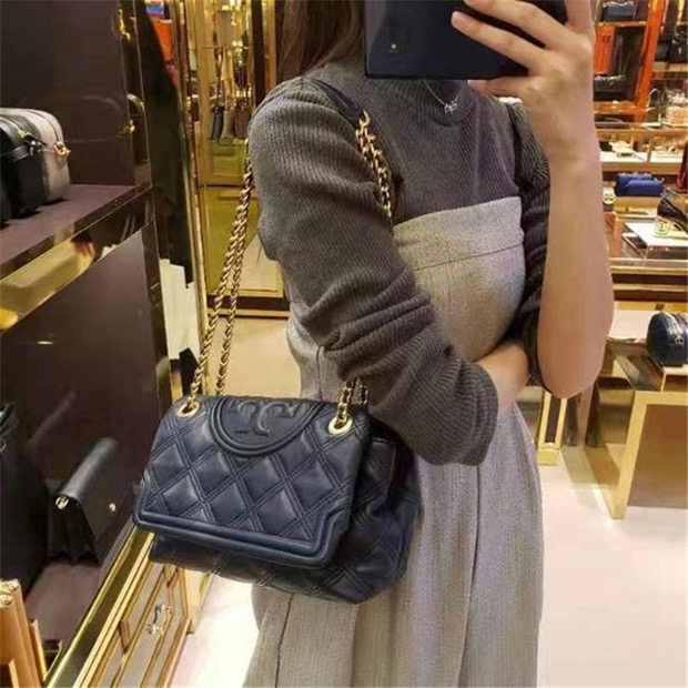 代购新款TB女包soft fleming菱格链条包手提包单肩斜挎休闲通勤包,淘宝优惠券,粉丝福利购,淘宝优惠卷