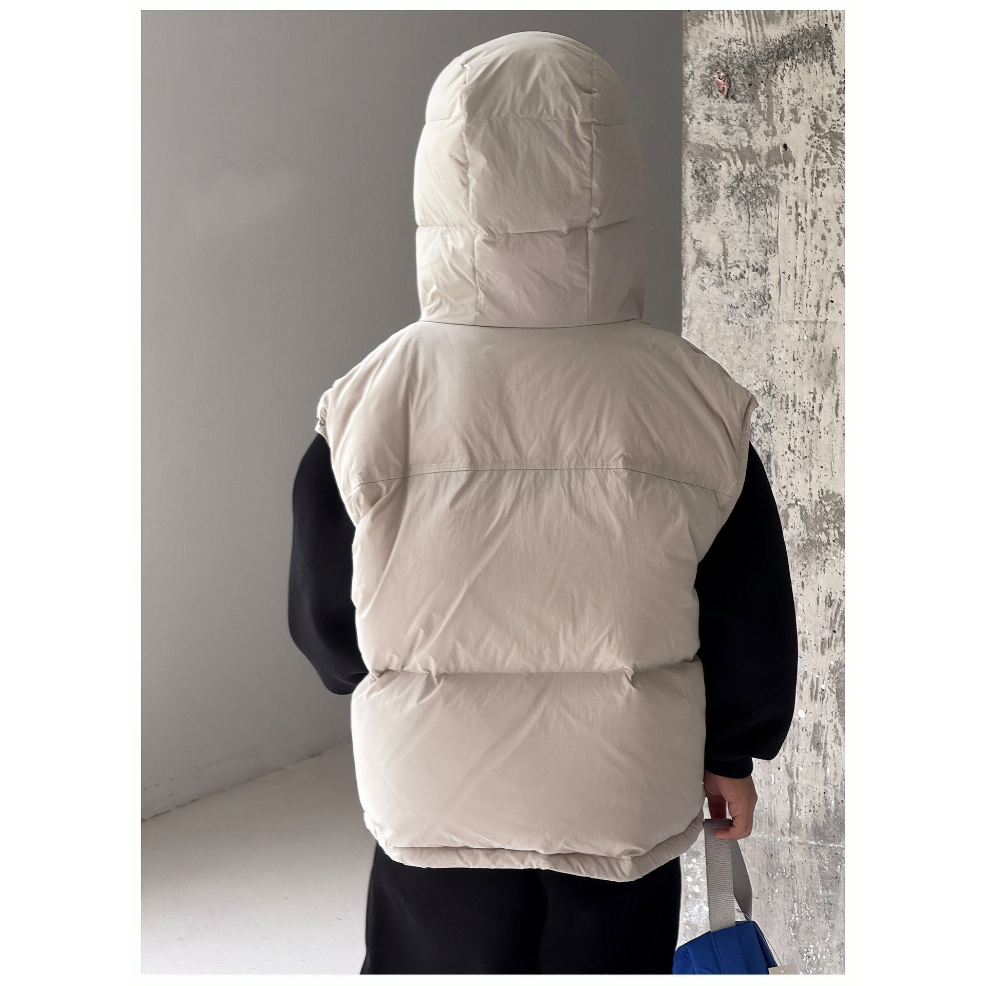 【韩代高货款90国标厚绒】高货成人儿童冬季加厚连帽羽绒马甲,淘宝优惠券,粉丝福利购,淘宝优惠卷