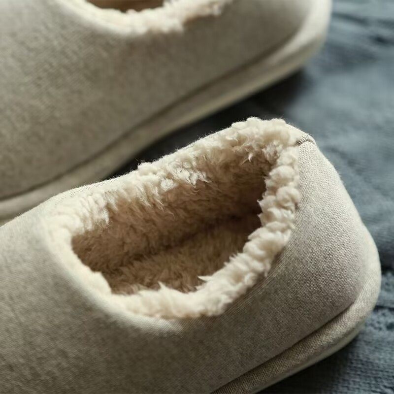 日式情侣居家棉拖鞋女秋冬天包跟外穿家用防滑静音厚底家居月子鞋,淘宝优惠券,粉丝福利购,淘宝优惠卷