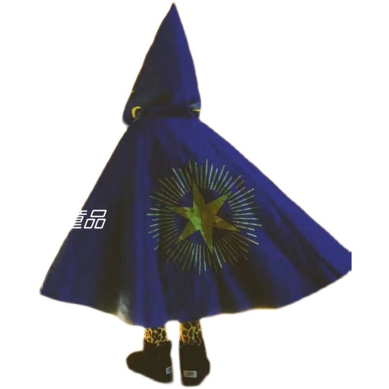 万圣节儿童服装男童哈利波特魔法师斗篷cosplay女童披风巫师衣服 - 图3