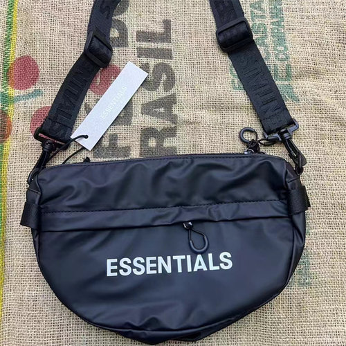 FOG新款 Essentials复线尼龙单肩斜挎包胸包高街运动潮流男女情侣 - 图1