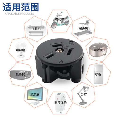 LANZMFG朗正美国/英国/巴西/澳标/大南非/韩标插座等各国电源插座 - 图0