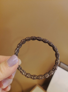 发圈皮筋金丝竹节简约好用