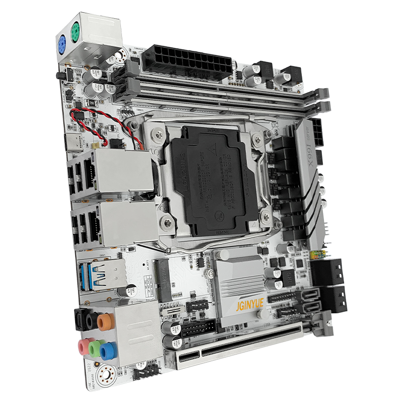 精粤X99itx主板M2无线WIFI2.5G双网卡至强E5V3V4DDR4迷你台式电脑 - 图0