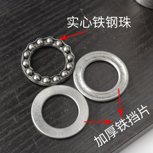 消防暗门加长加粗实心铁门轴 焊接铁圆柱合页 带轴承铁铰链 - 图1