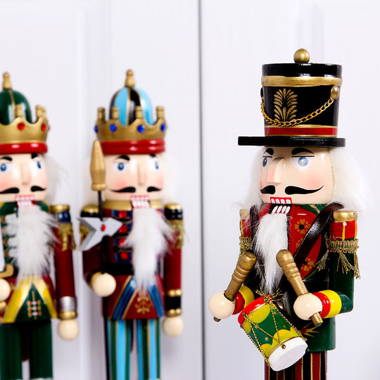 30cm soldier puppet zakka Christmas nutcracker