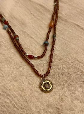 新款韩版民族风锁骨链