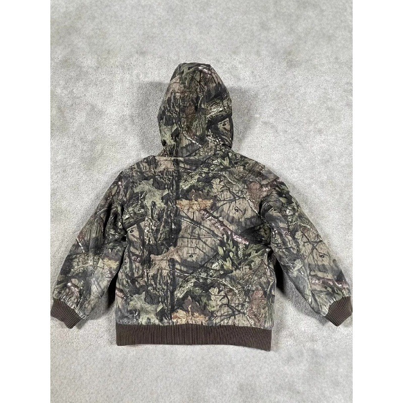 printed hooded loose jacket男休闲印花时尚连帽宽松外套 - 图0
