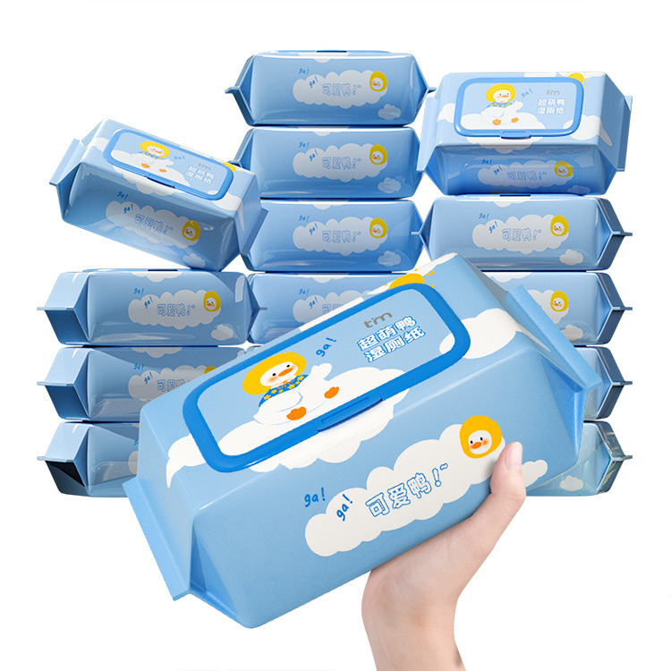 植护湿厕纸家庭实惠装擦屁股厕所湿巾纸孕妇女性洁厕纸卫生湿纸巾 - 图2