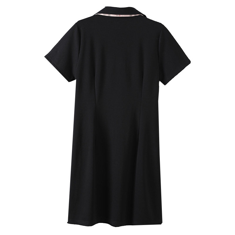 2020年夏季韩版新款洋气胖mm连衣裙 云妃秀大码女装