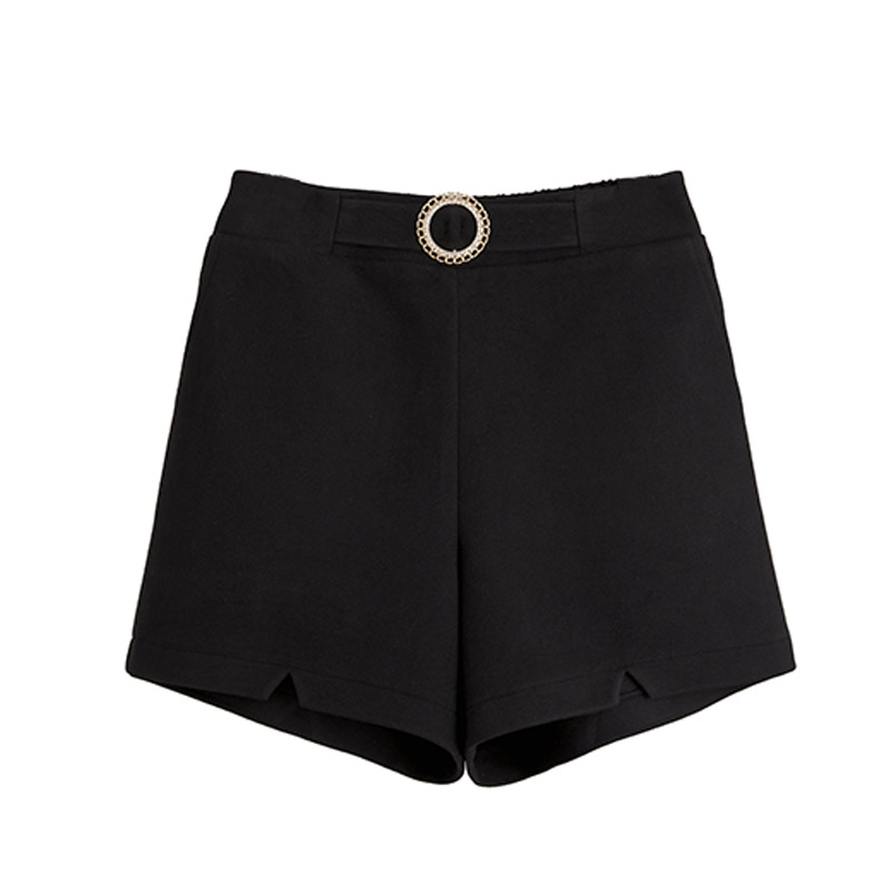 韩版大码女装修身显瘦遮肉微胖短裤 云妃秀大码女装