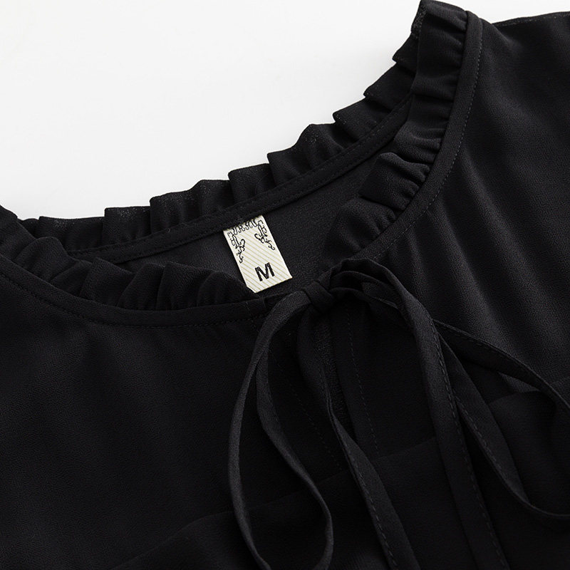 法式时尚洋气大码宽松胖妹妹连衣裙 云妃秀大码女装