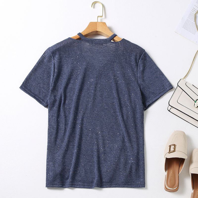 韩版mm显瘦遮肉2020夏季新款t恤 云妃秀大码女装