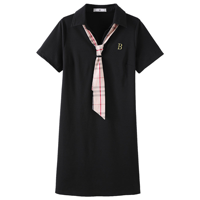 2020年夏季韩版新款洋气胖mm连衣裙 云妃秀大码女装