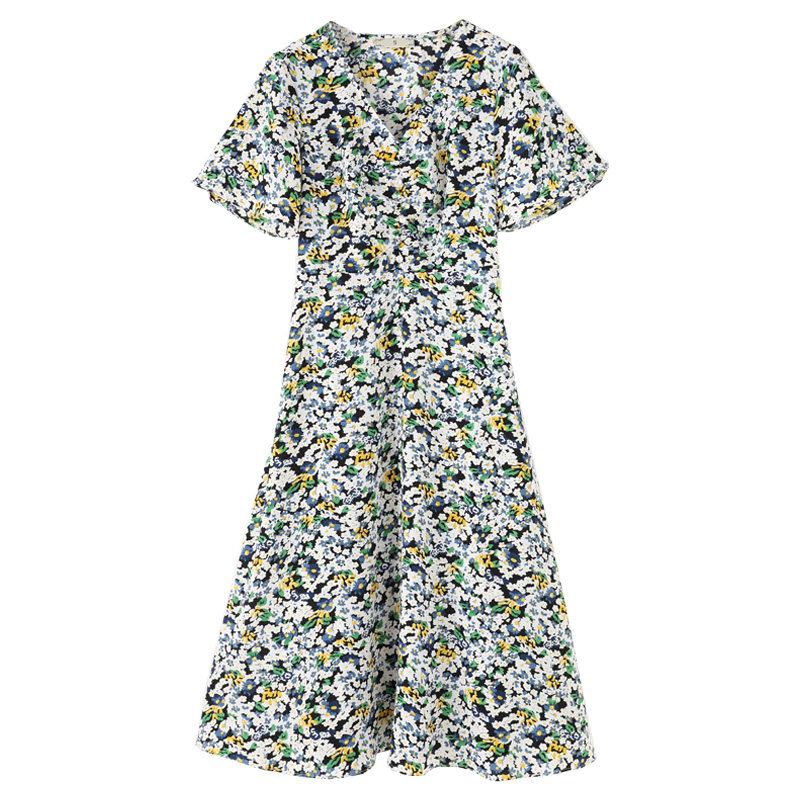 胖mm显瘦洋气大码宽松百搭潮连衣裙 云妃秀大码女装