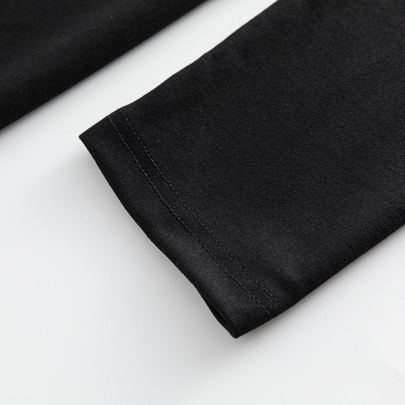 韩版撞色v领2020初秋新款潮连衣裙 云妃秀大码女装