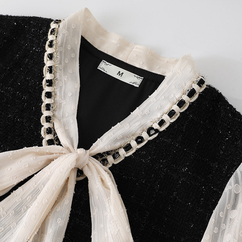 韩版大码宽松2020 v领绑带连衣裙 云妃秀大码女装