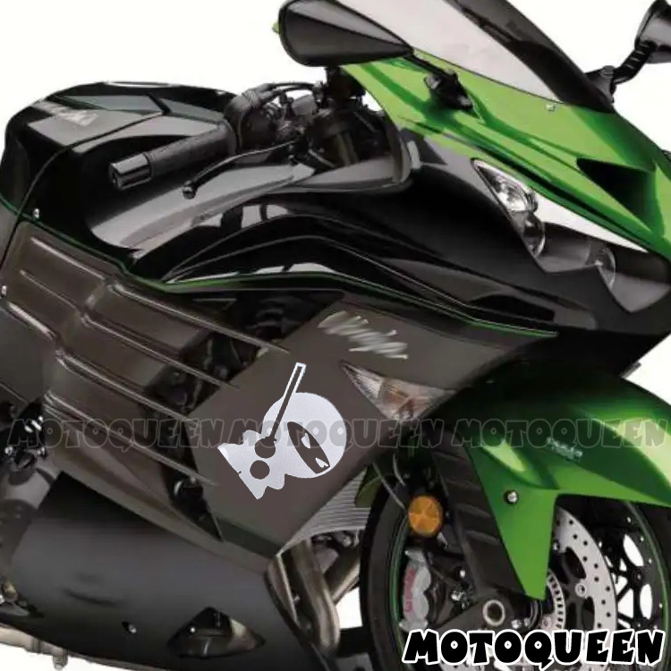 适用川崎忍者ZX-6R/9R/10R/14R摩托车Ninja H2 H2R装饰贴纸贴花画 - 图0