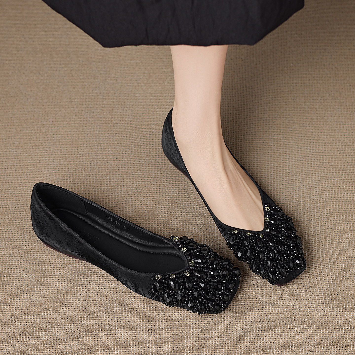 巨好看国风红色鞋子女2026新款春款法式浅口单鞋女不累脚平底婚鞋,淘宝优惠券,粉丝福利购,淘宝优惠卷