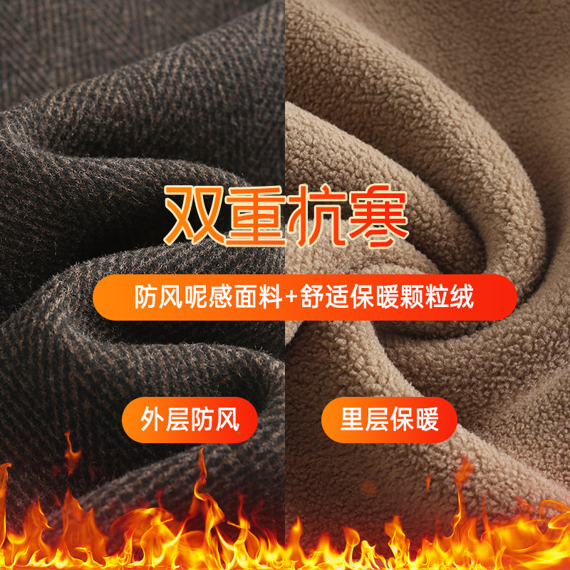 俞兆林时尚妈妈冬装加绒裤