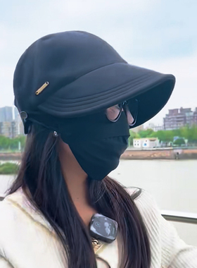 帽子女鸭舌帽休闲帽渔夫帽显脸小