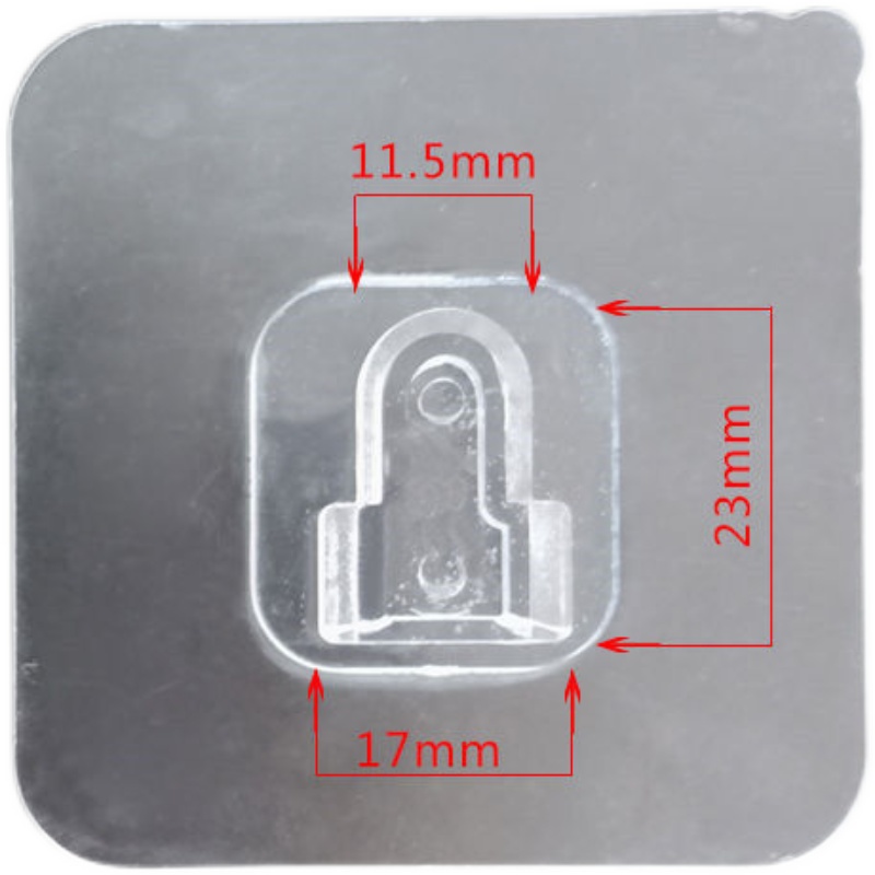 粘钩免打孔子母扣卡扣强力贴粘挂钩背胶固定器玻璃无痕透明扣暗扣