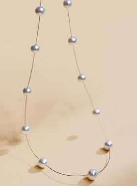 满天星珍珠项链女款2025新款爆款