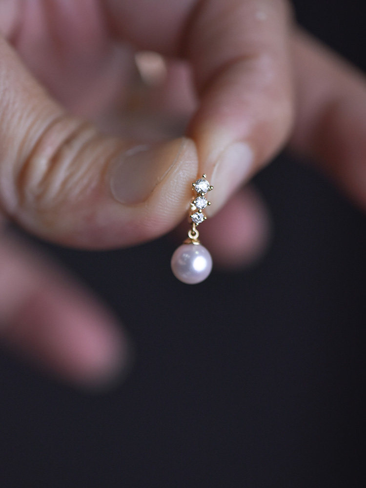 [情人节]全珠链极光baby淡水珍珠项链蕾丝珍珠锁骨链18k钻石扣,淘宝优惠券,粉丝福利购,淘宝优惠卷